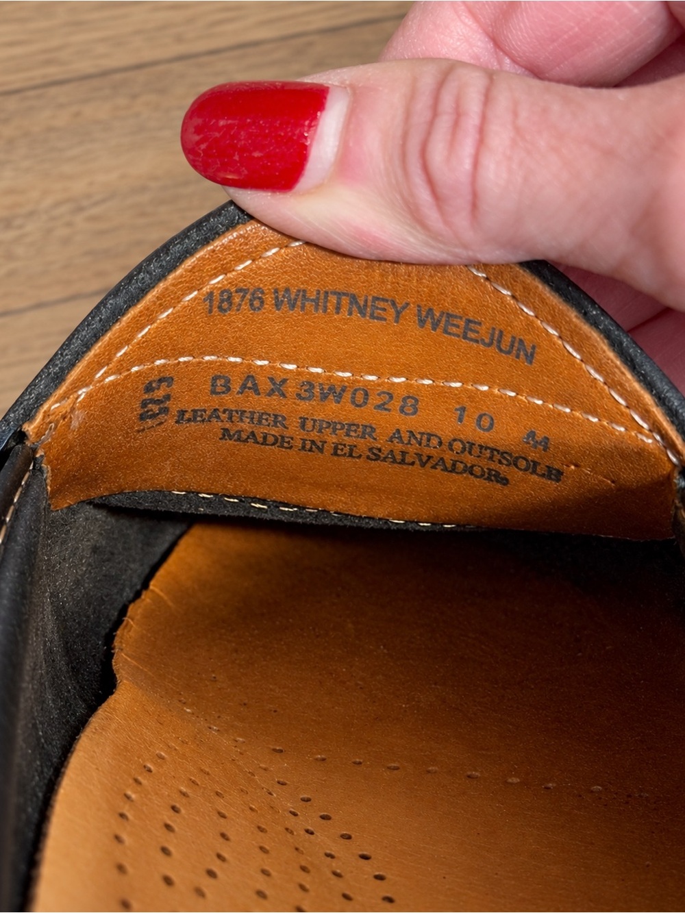G.H. Bass Whitney Weejuns Black Leather Penny Loafers Women’s 10M - Picture 7 of 8